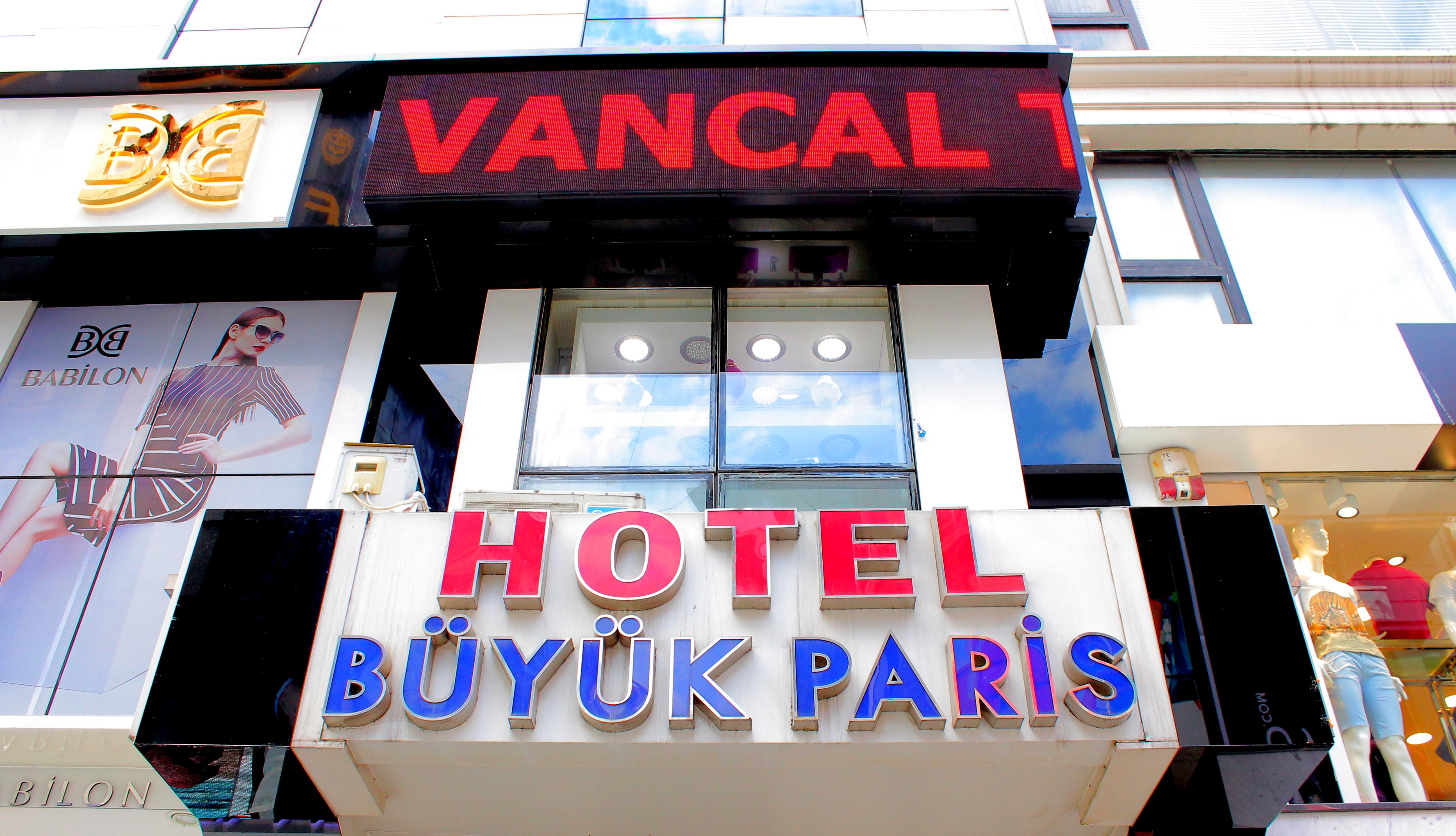 Hotel Buyuk Paris Стамбул Экстерьер фото